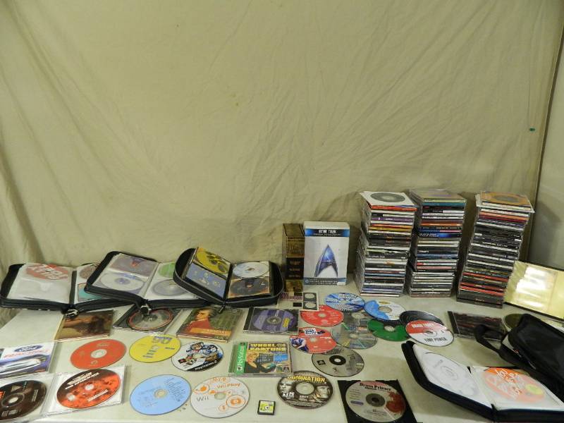 lot 132 image: Large Lot of Assorted Media