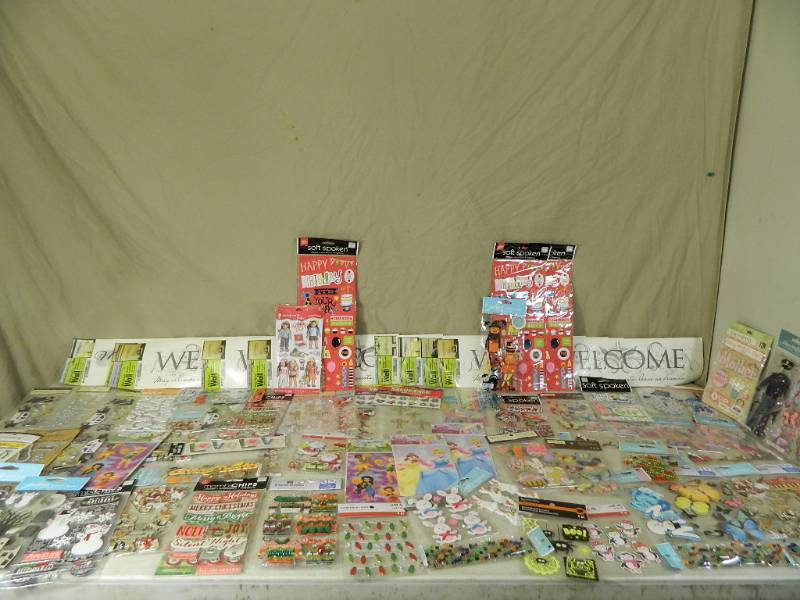 lot 142 image: New StickersEmbellishments