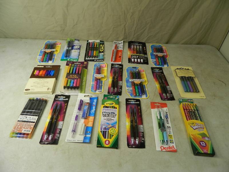 lot 162 image: New Pens and Markers