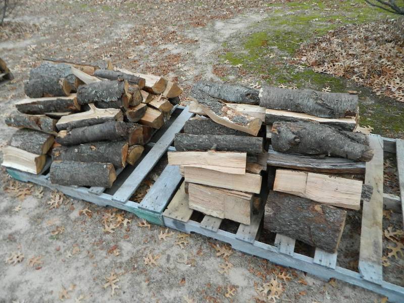 lot 20B image: Pile of Split Firewood