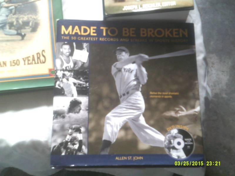 lot 40 image: 3 HARD COVERED BASEBALL BOOKS