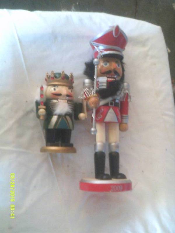 lot 61 image: 2 COLLECTIBLE NUT CRACKERS