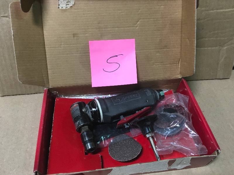 lot 5 image: Husky 14 in. Angle Die Grinder Kit USED in good condition