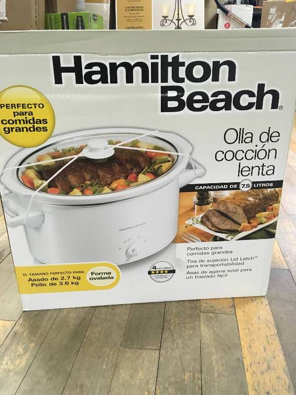 Hamilton Beach 8 Quart Slow Cooker not used in good condition