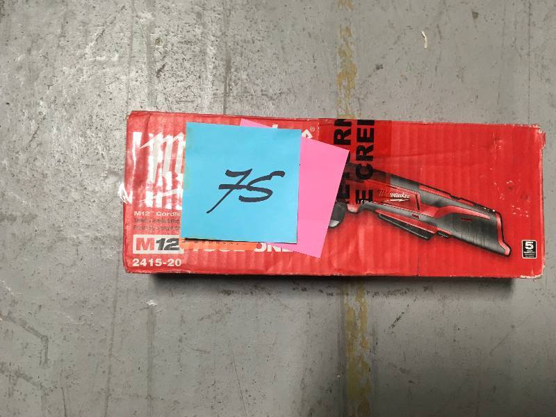 Milwaukee M12 12-Volt Lithium-Ion Cordless 38 in. Right Angle Drill (Tool-Only) USED in good condition