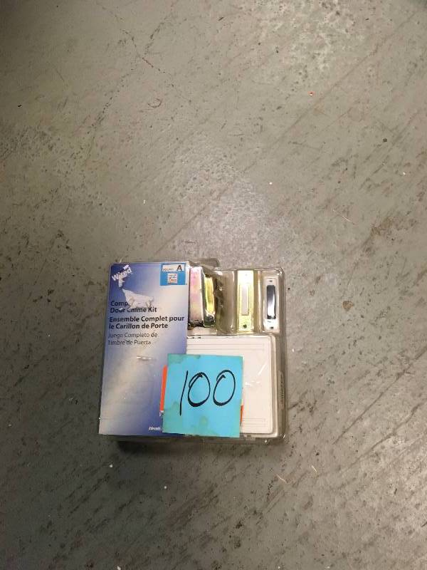 Heath Zenith Wired Door Chime Contractor Kit not used
