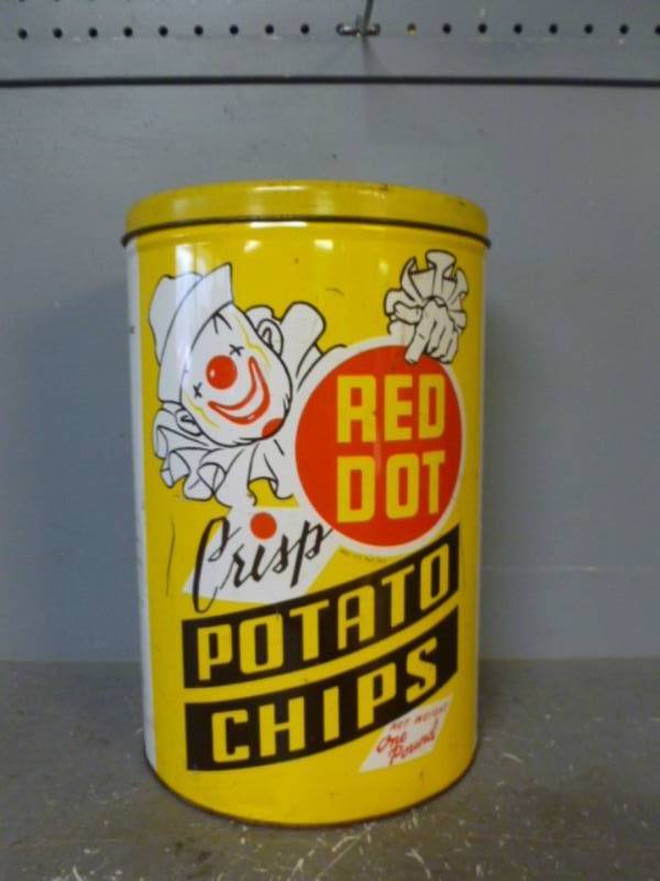 lot 29 image: Vintage Metal Container