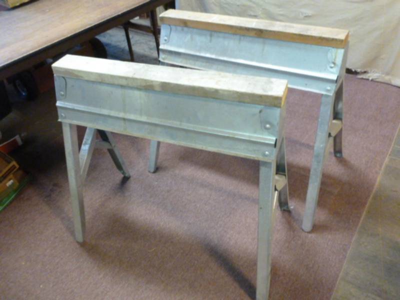 lot 66 image: Saw Horses