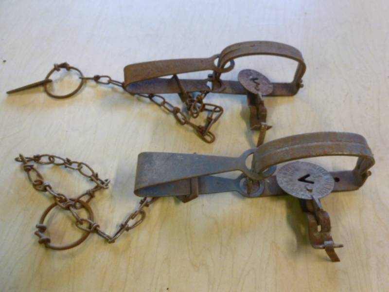 lot 109 image: Vintage Traps