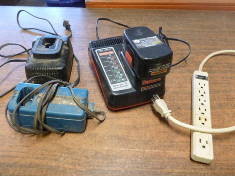 lot 139 image: Cordless Tool Chargers