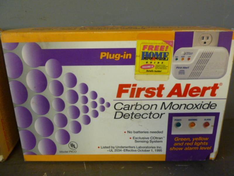 lot 162 image: Carbon Monoxide Detectors