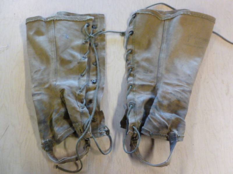 lot 202 image: Antique Military Leggings