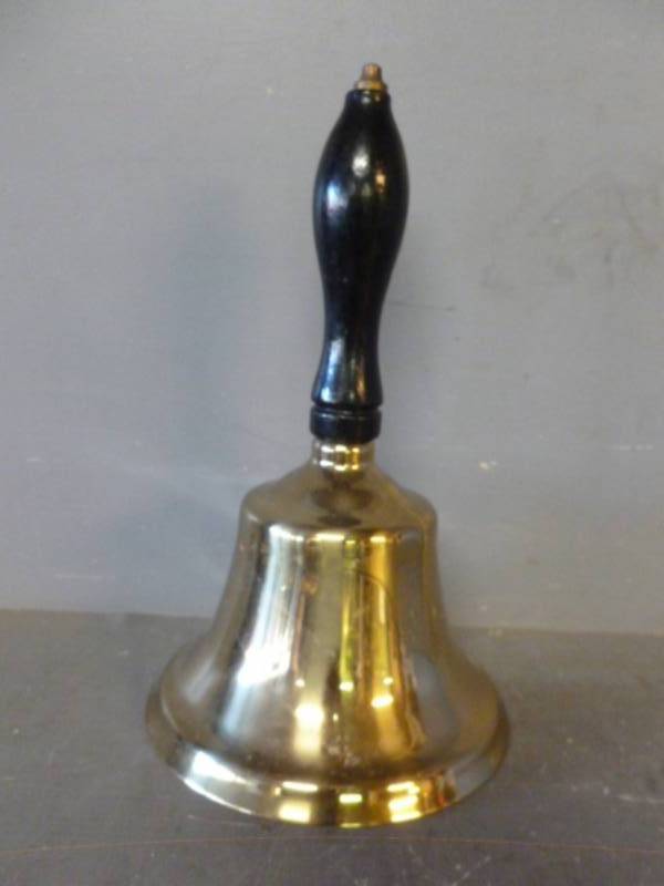 lot 211 image: Vintage Brass Bell