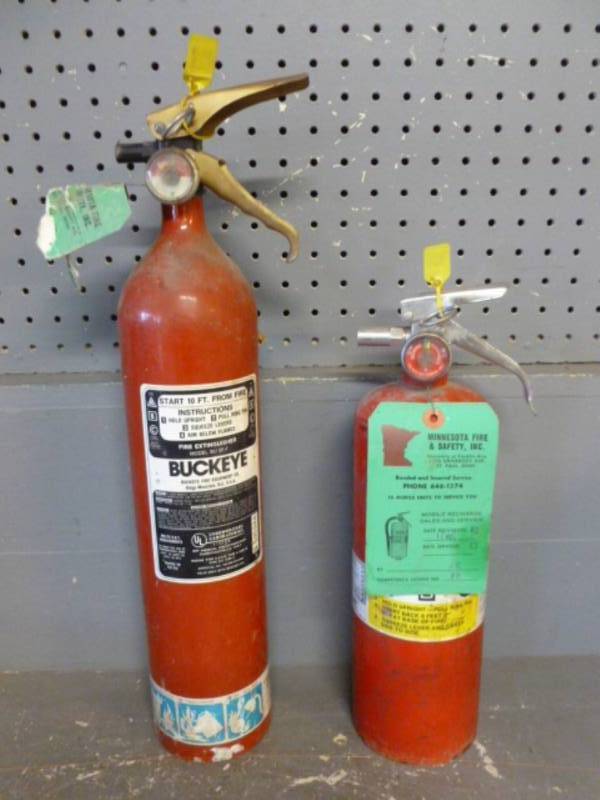 lot 246 image: Fire Extinguishers