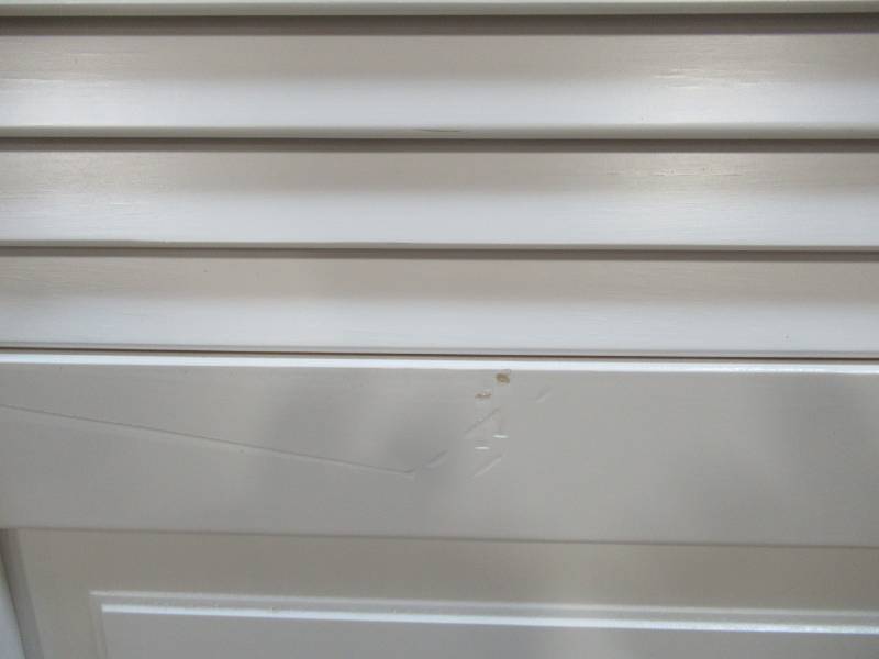 2 Reliabilt Classics White Louver Wood Pine Bifold Doors With