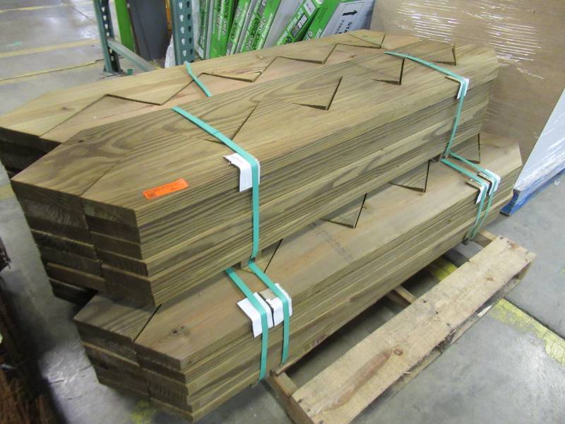 lot 9 image: Severe Weather (Common 4-in X 6-in x 8-ft Actual 3.5-in x 5.5-in x 8-ft) #2 Treated Lumber 11506