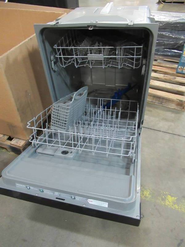 lot 37 image: Frigidaire 24-in Stainless Steel Front Control Tall Tub Dishwasher (Actual 24-in) ENERGY STAR FFCD2413US - FOR PARTS