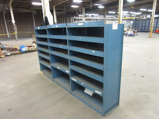 HEAVY DUTY METAL PARTS SHELVING