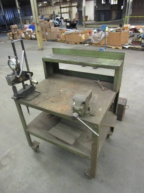 HARDNESS TESTER WITH VISE AND CART
