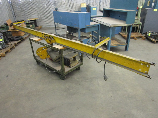I-BEAM CRANE ASSEMBLY WITH CRANE