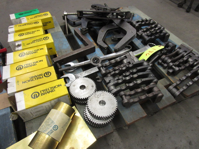 BRASS SHIM STOCK, CLAMPS, WRENCHES