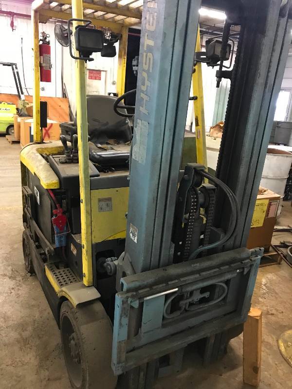 ELECTRIC FORKLIFT WITH CHARGER