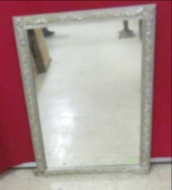 lot 48 image: vintage mirror