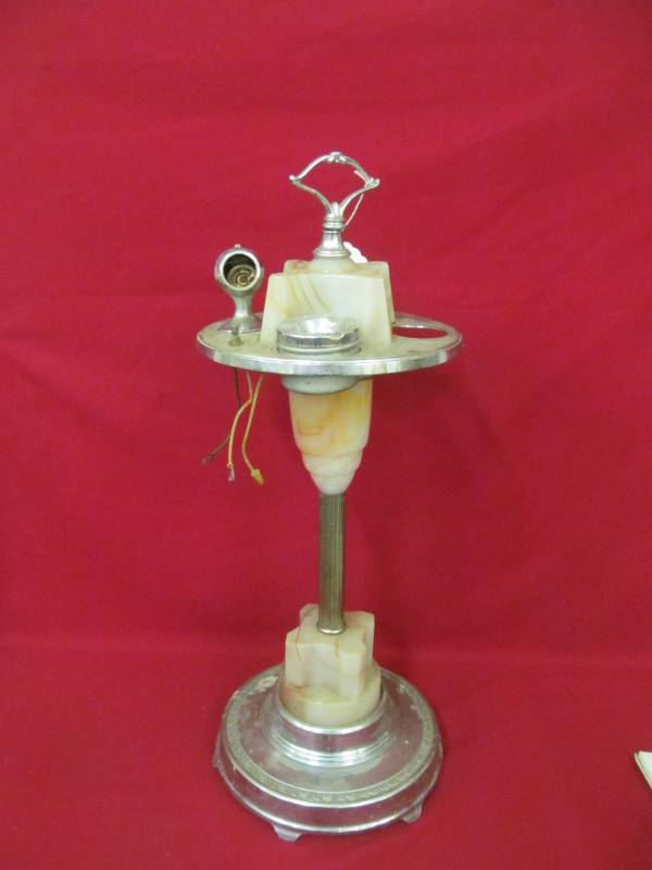 lot 92 image: vintage smoking stand
