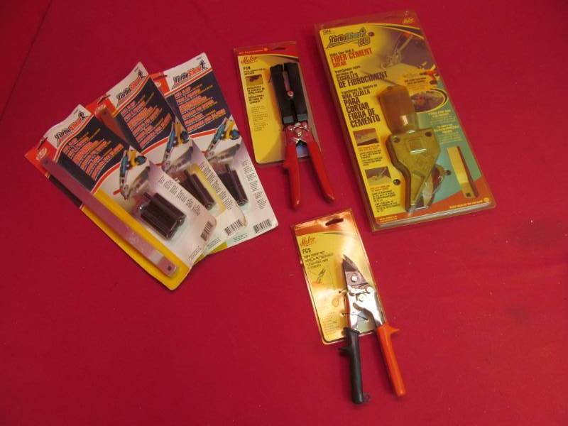 lot 9 image: fiber cement tools