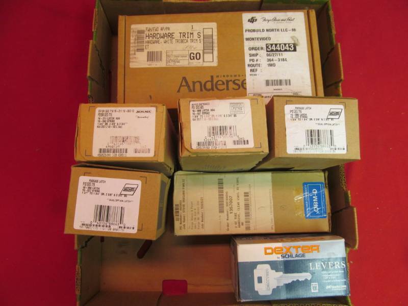 lot 16 image: door latch assemblies