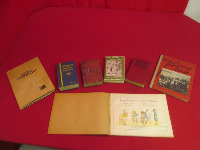 lot 36 image: vintage books