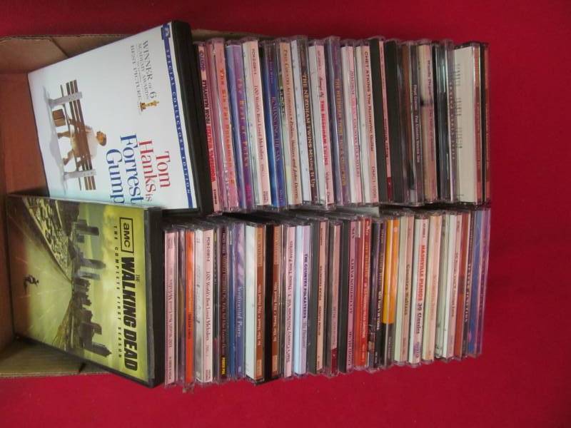 lot 37 image: CDS,DVDS