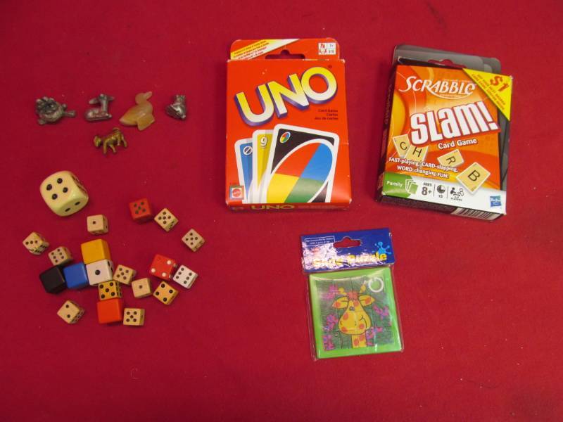 lot 59 image: vintage dice
