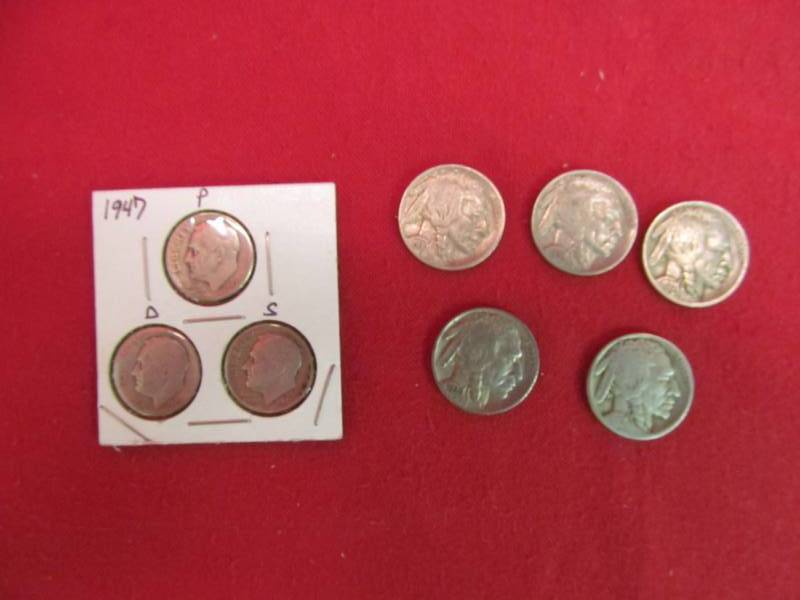 lot 83 image: coins