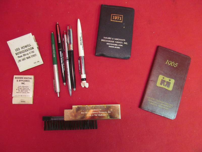 lot 96 image: vintage advertising items