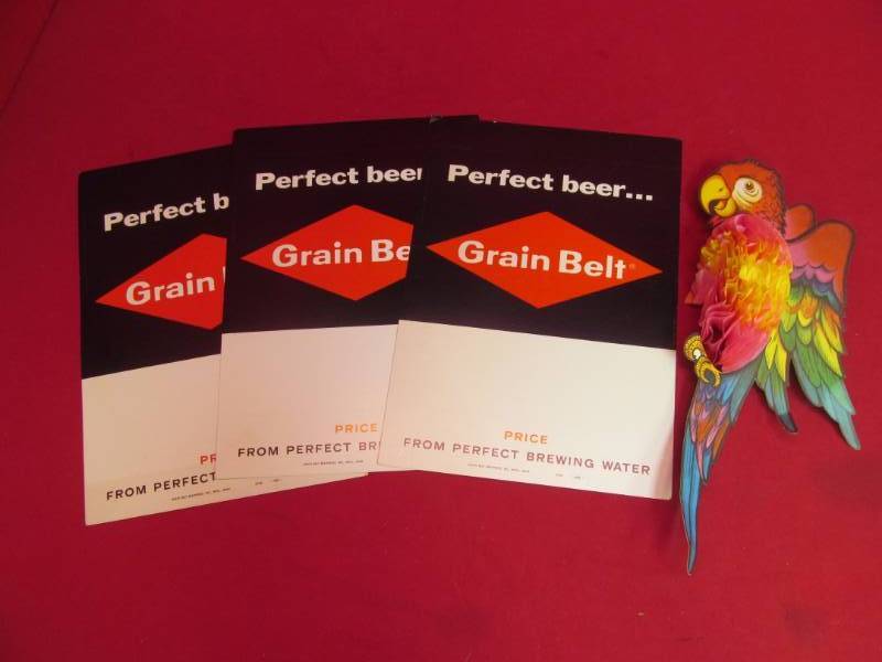 lot 168 image: Grain belt signs