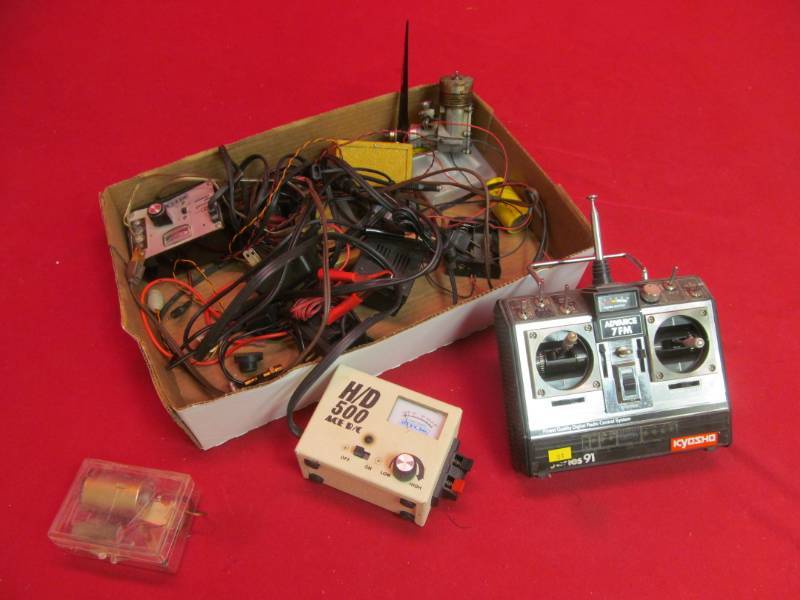 lot 193 image: controllers ,aircrafts electronics