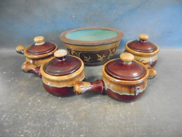 lot 60 image: Chili Bowls and Plant Pot