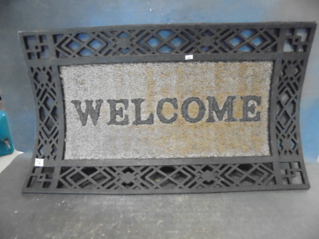 lot 76 image: Welcome Mat