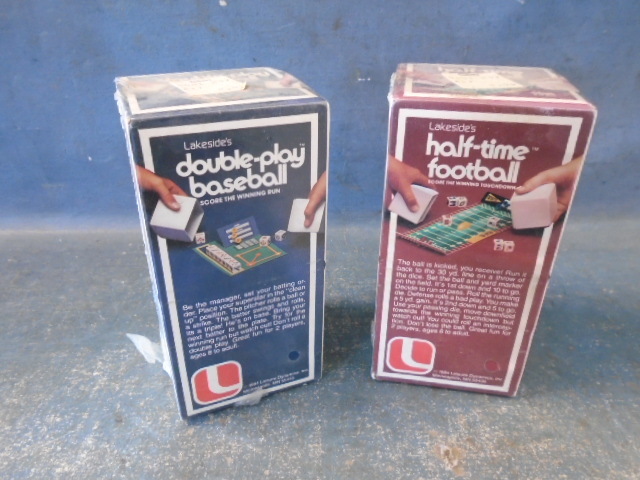 lot 87 image: Vintage Baseball and Football Games