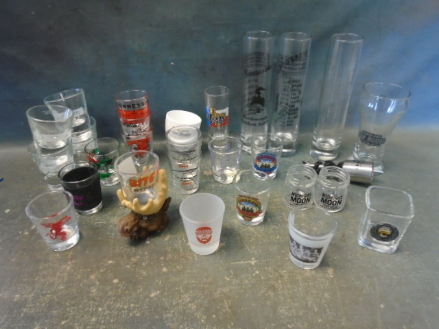 lot 140 image: Shot Glasses