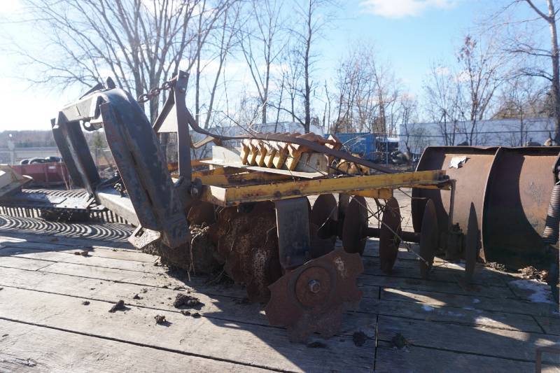 Universal Mount Bobcat Skid Loader Skid Steer King Cutter 6 Landscape Disk