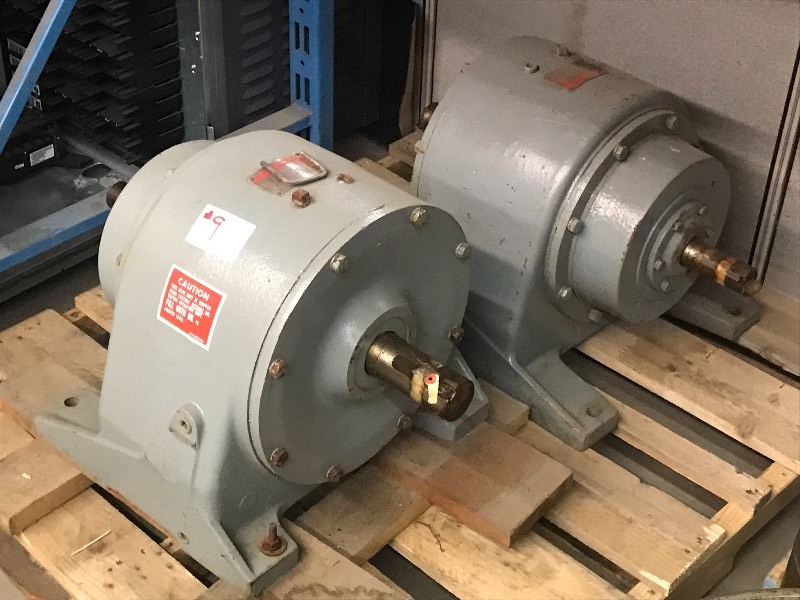 lot 9 image: (2) Nuttall Gear R43D Inline Gearbo...