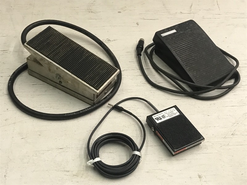 lot 17 image: Lot Of (3) Foot Pedals - NSK Nakan...