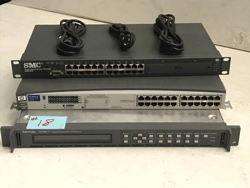 lot 18 image: Lot Of SMC TigerStack III 10100 6...