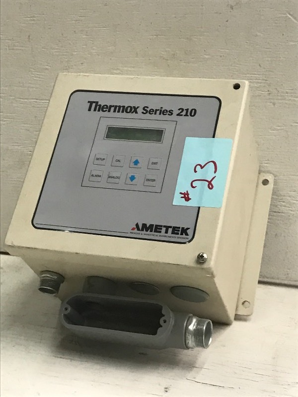 lot 23 image: Thermox Series 210 Gas Analyzer Con...
