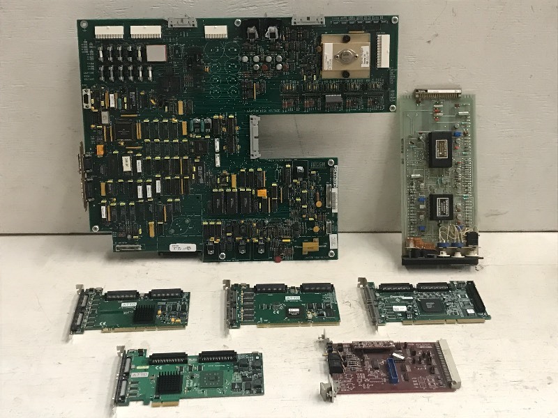 lot 45 image: Lot Of (7) Misc Circuit Boards...