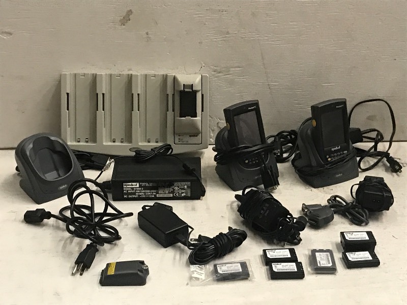 lot 63 image: Lot Of (2) Symbol Pocket PCs, ...