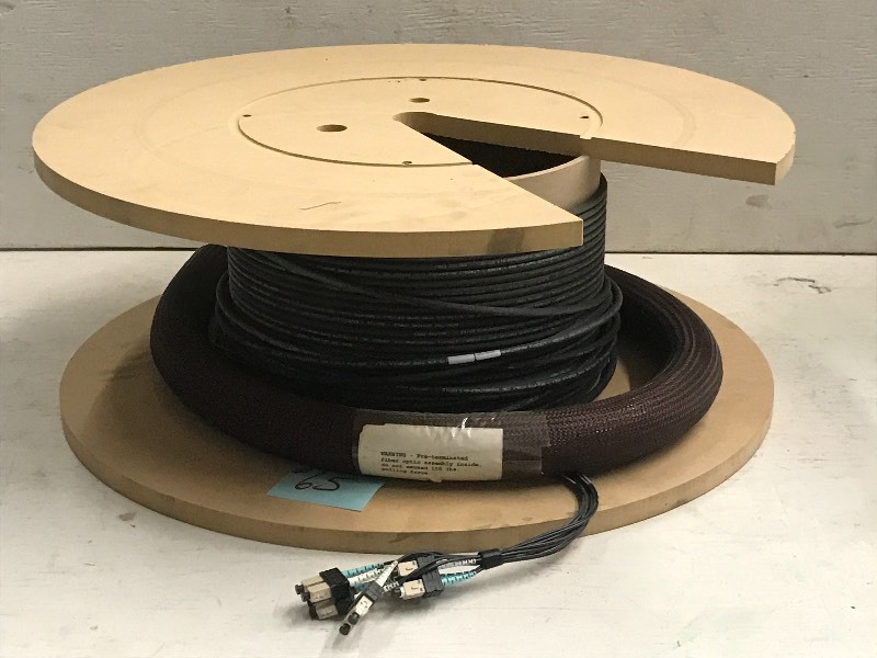 lot 65 image: Box Of Berk-Tek Fiber Optic Cable -...