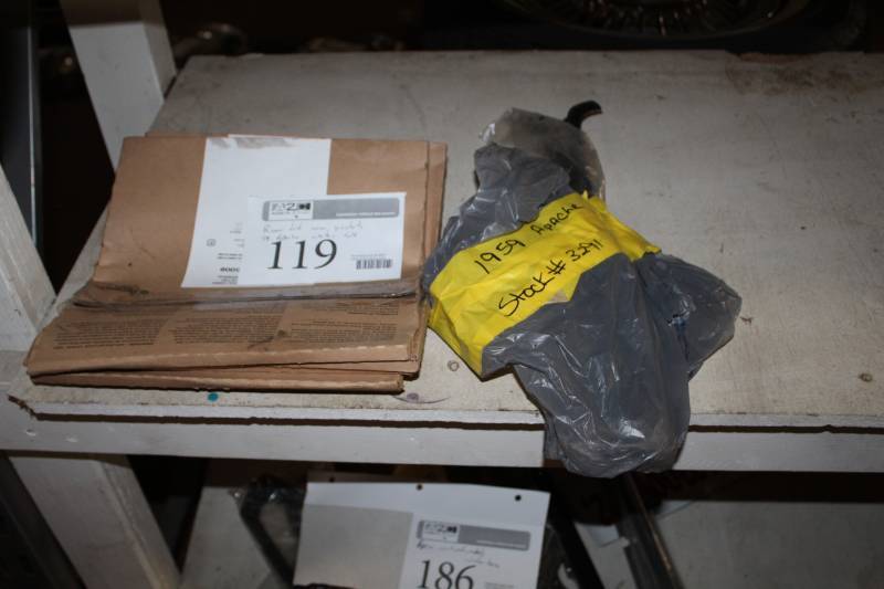 lot 119 image: Rear Differential Cover, Gaskets, 1959 Apache Window Felt